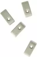 OBO 2215071, OBO ISO-Nagelschelle ohne Nagel, Typ 4028, 4 - 7 mm, lichtgrau