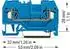 Wago Durchgangsklemme Serie 280 mit CAGE CLAMP (280-904)