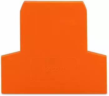 Wago Abschluss- und Zwischenplatte 2,5 mm dick orange (281-309)