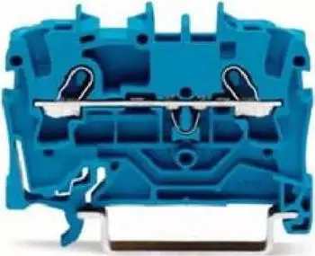Wago Durchgangsklemme Serie 2001 mit Push-in CAGE CLAMP (2001-1204)
