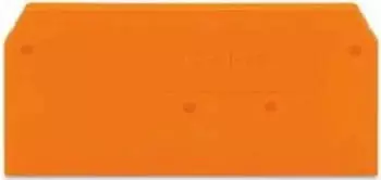 Wago Abschluss- und Zwischenplatte 2,5 mm dick orange (280-309)