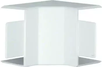 Hager Inneneck halogenfrei zu Leitungsf&uuml;hrungskanal LF/LFH 30x45mm verkehrswei&szlig; (LF3004549016)