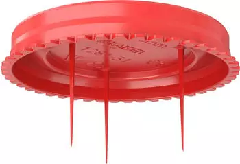 Kaiser Elektro HaloX Signaldeckel 68mm, rot (1281-31)