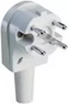 ABL PERILEX-Winkelstecker 16A Duroplast wei&szlig; (2407110)
