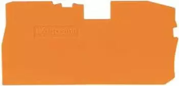 Wago Abschlussplatte 1 mm dick orange (2010-7192)
