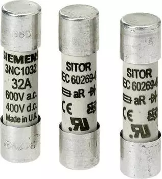 Siemens Zylindersicherungseinsatz 25A 600V (3NC1025)