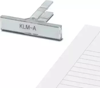 Phoenix Contact KLM-A + ESL 44X7 - Klemmenleisten-Kennzeichnungstr&auml;ger (0809421)