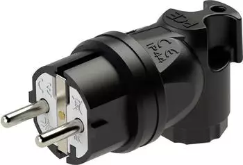 PCE Schutzkontaktwinkelstecker Gummi nat IP44 (05811-s)
