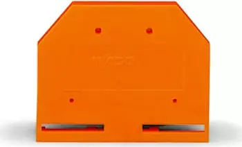Wago Abschluss- und Zwischenplatte 2,5 mm dick orange (284-302)