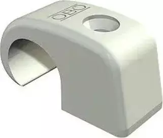 OBO Bettermann Haft-Clip Typ 4041, ohne Nagel, lichtgrau (2215349)