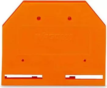 Wago Abschluss- und Zwischenplatte 2,5 mm dick orange (280-302)