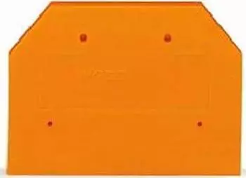 Wago Abschluss- und Zwischenplatte 4 mm dick grau (282-311)