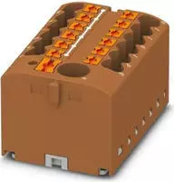Phoenix Contact 3273362 Verteilerblock 40.6mm Zugfeder Braun 8St.