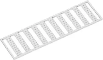 Wago WMB-Beschriftungskarte als Karte bedruckt 1, 3, 5, ..., 99 und 2, 4, 6, ..., 100 (1x) dehnbar 5 - 5,2 mm Aufdruck waagerecht aufrastbar wei&szlig; (793-5599)