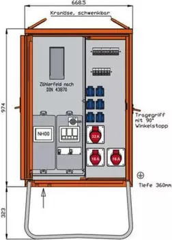Walther Verteilerschrank (WAV0131R1)