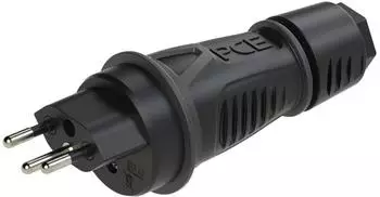PCE Schutzkontaktstecker Schweizer Standard T13 10A IP55 (0313-ss)