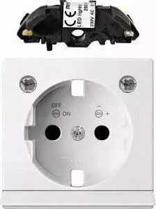 Merten System M Erweiterungsset LED Beleuchtung, polarweiß (MEG2334-0419)
