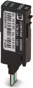 Phoenix Contact CTM 2X1- 12DC - &Uuml;berspannungsschutzstecker (2838584)