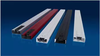 Hager Br&uuml;stungskanal-Unterteil frontrastend zu BRS 68x210mm Oberteil 80mm Stahl verkehrswei&szlig; (BRS6521019016)