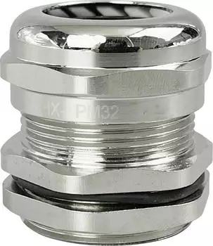 Conrad Electronic TRU Components Kabelverschraubung M32 Messing vernickelt (TC-10302848)