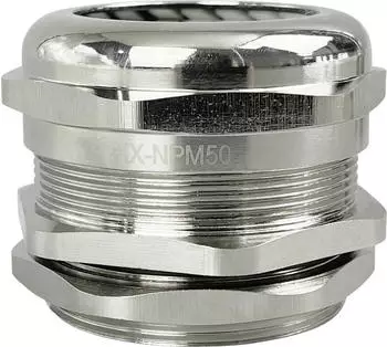 Conrad Electronic TRU Components Kabelverschraubung M50 Messing vernickelt (TC-10302856)