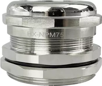 Conrad Electronic TRU Components Kabelverschraubung M75 Messing vernickelt (TC-10302864)