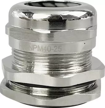 Conrad Electronic TRU Components Kabelverschraubung M40 Messing vernickelt (TC-10302852)