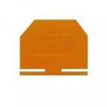 Wago Abschluss- und Zwischenplatte; 4 mm dick; orange (282-312)