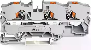Wago Durchgangsklemme Serie 2210 mit Dr&uuml;cker (2210-1301)