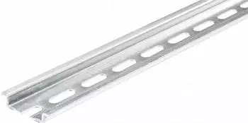 HellermannTyton Hutschiene, Tragschiene DIN EN 60715, gelocht, 7.5x35mm, metall, 40m (181-47260)