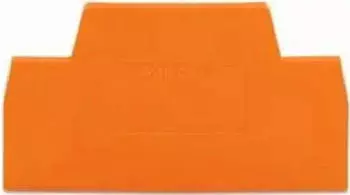 Wago Abschluss- und Zwischenplatte 2,5 mm dick orange (280-341)