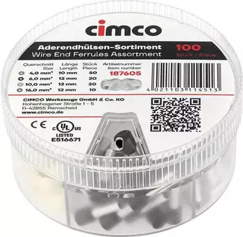 Cimco Aderendh&uuml;lsen-Streudose, iso FR2 (18 7605)