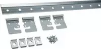 hager FZ890N, hager Aufh&auml;ngeschiene, univers, 2m, f&uuml;r Schrank IP44 / IP54...