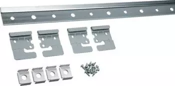 Hager Aufh&auml;ngeschiene, univers, 2m, f&uuml;r Schrank IP44IP54 (FZ890N)