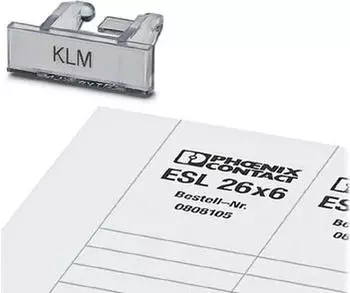 Phoenix Contact KLM + ESL 26X6 - Klemmenleisten-Kennzeichnungstr&auml;ger (0809395)