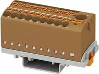 PHOENIX CONTACT PTFIX 6/18X2,5-NS35 BN Verteilerblock, Block mit senkrechter