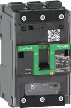 Schneider Electric Kompaktleistungsschalter ComPacT NSXm 63 A TM63D 3P 16kA/415V EverLink (C11E3TM063L)