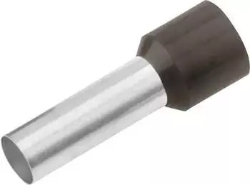 Cimco Aderendh&uuml;lse isoliert 1,5 mm&sup2;/8 mm, FR DIN, schwarz (18 7012)