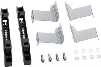 Hager SaS-Tr&auml;ger, universN, 1 polig f&uuml;r N/PE bis Cu 100x10 mm,Tragschienenmon.,2 St&uuml;ck (UZ81S3T)