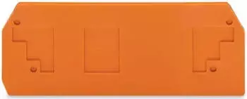 Wago Abschluss- und Zwischenplatte 2,5 mm dick orange (283-328)