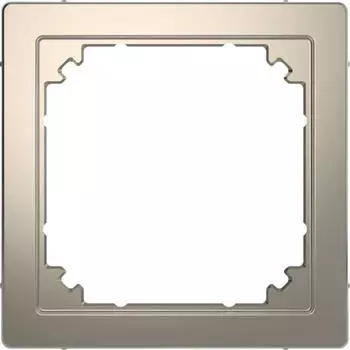 Merten System M Adapter Thermoplast lackiert, nickelmetallic (MEG4080-6050)