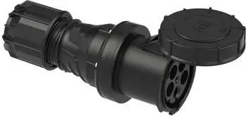 PCE CEE-Kupplung 125A 5p 6h IP67 POWER TWIST schwarz (245-6xs)