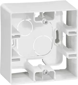 Legrand Nileo Aufputzgehäuse 1-fach, ultraweiß (664798)