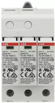 ABB OVR PV T2 40-1000 P (2CTB802400R1000)