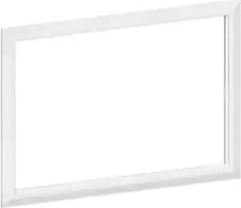 Hager Blendrahmen, univers FW, ohne T&uuml;r, RAL9010, f&uuml;r Feldverteiler FWU33 (FZ033F)