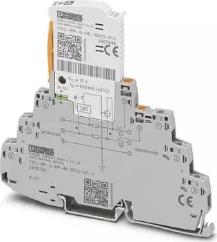 Phoenix Contact TTC-6P-3-HF-M-12DC-UT-I - &Uuml;berspannungsschutzger&auml;t (2906744)