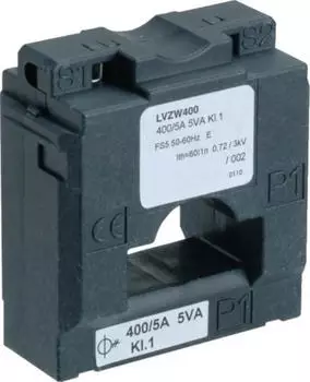 Hager Stromwandler f&uuml;r LV NH1-3 600/1A 5VA Klasse 1 (LVZWE600)