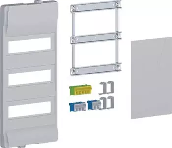 Hager Ausbaupaket, Volta, 3x12PLE, UPV/HWV, ohne Rahmen und T&uuml;r (VZ36NAV)