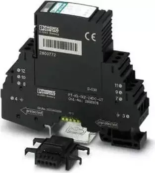 Phoenix Contact PT-IQ-1X2-24DC-UT - &Uuml;berspannungsschutzger&auml;t (2800976)