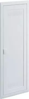 Hager Blendrahmen, volta, mit geschlitzter Kunststofft&uuml;r (Stahlblechrahmen), 5 reihig (VZ105W)